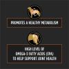 imagePurina Pro Plan Veterinary Diets OM Metabolic Response Plus Joint Mobility Dry Dog Food  15 lb Bag24 Fl Oz Pack of 1