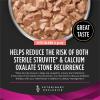 imagePurina Pro Plan Veterinary Diets UR Savory Selects Urinary Support Dog Food OxSt with Salmon in Gravy Canine  133 oz CanSalmon SS