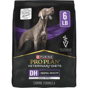 imagePro Plan Veterinary Diets Purina DH Dental Health Canine Dog Food Dry Formula  165 lb Bag6 Pound Pack of 1
