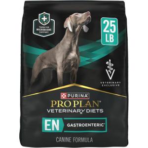 imagePro Plan Veterinary Diets Purina EN Gastroenteric Canine Dog Food Dry Formula  25 lb Bag25 Pound Pack of 1