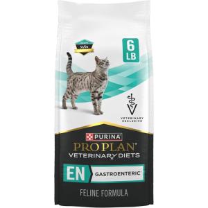 imagePro Plan Veterinary Diets Purina EN Gastroenteric Feline Formula Dry Cat Food  16 lb BagOriginal