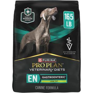 imagePro Plan Veterinary Diets Purina EN Gastroenteric Low Fat Canine Formula Dog Food Dry Recipe  25 lb Bag165 Pound Pack of 1