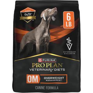 imagePro Plan Veterinary Diets Purina OM Select Blend Overweight Management Canine Formula Dry Dog Food  6 lb BagChicken