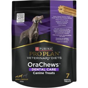 imagePro Plan Veterinary Diets Purina OraChews  Small and Medium Breed Dental Chews for Dogs  7 Treats