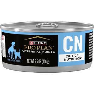 imagePurina Pro Plan Veterinary Diets CN Critical Nutrition Canine ampamp Feline Formula Wet Dog ampamp Cat Food  Pack of 24 55 oz Cans