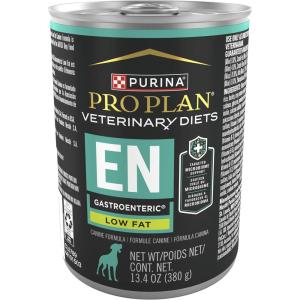 imagePurina Pro Plan Veterinary Diets EN Gastroenteric Low Fat Canine Formula Wet Dog Food  Pack of 12 134 oz CansLowfat