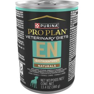 imagePurina Pro Plan Veterinary Diets EN Gastroenteric Low Fat Canine Formula Wet Dog Food  Pack of 12 134 oz CansNaturals