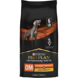 imagePurina Pro Plan Veterinary Diets OM Metabolic Response Plus Joint Mobility Dry Dog Food  15 lb Bag1 Count Pack of 1