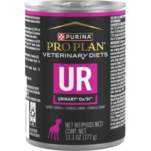 imagePurina Pro Plan Veterinary Diets UR Urinary OxSt Canine Formula Wet Dog Food  Pack of 12 133 oz Cans
