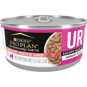imagePurina Pro Plan Veterinary Diets UR Urinary StOx Feline Formula Wet Cat Food  Pack of 24 55 oz CansSalmon SS