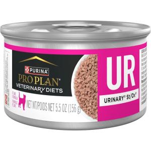 imagePurina Pro Plan Veterinary Diets UR Urinary StOx Feline Formula Wet Cat Food  Pack of 24 55 oz CansUnflavored